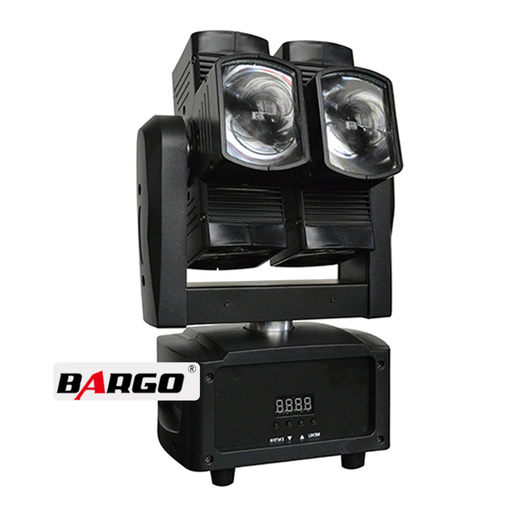 8*12W 4 in 1 Unique Dual Axis Moving Head Light